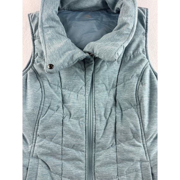 The North Face Womens Blue Quilted Insulated Vest Size S - Picture 3 of 8
